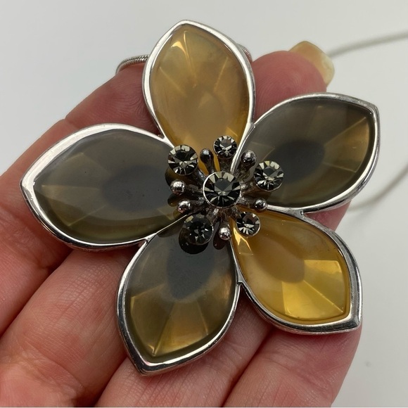 Stain Glass Style Necklace and Earring Set - Picture 3 of 16